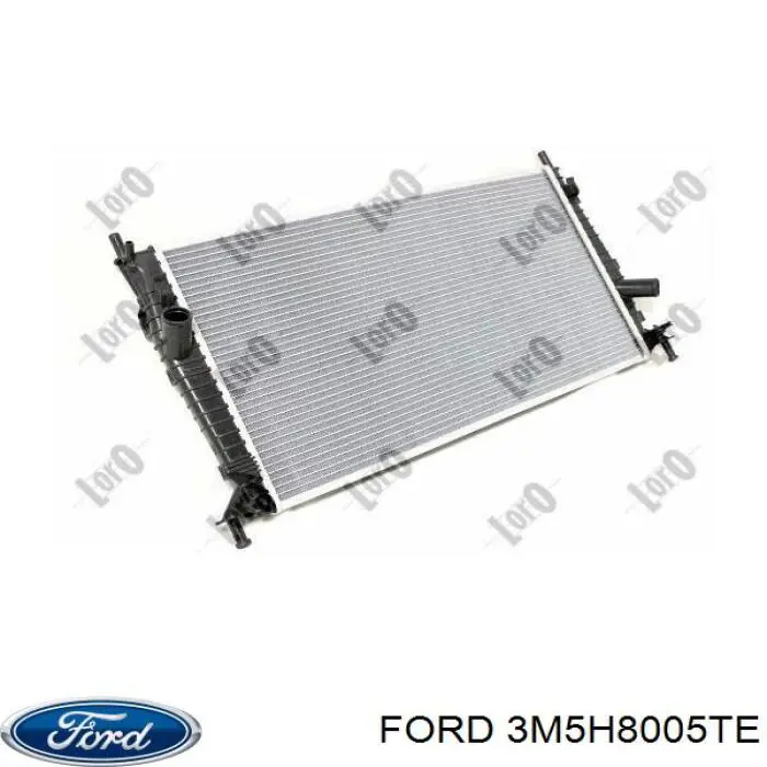 3M5H8005TE Ford radiador refrigeración del motor