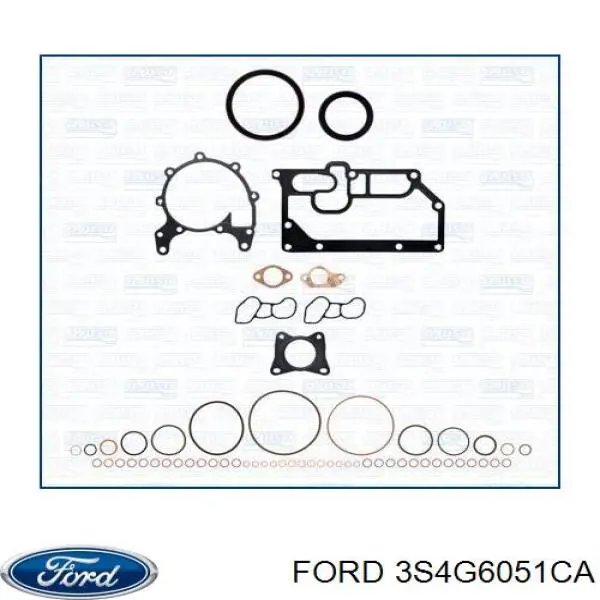 3S4G6051CA Ford junta de culata