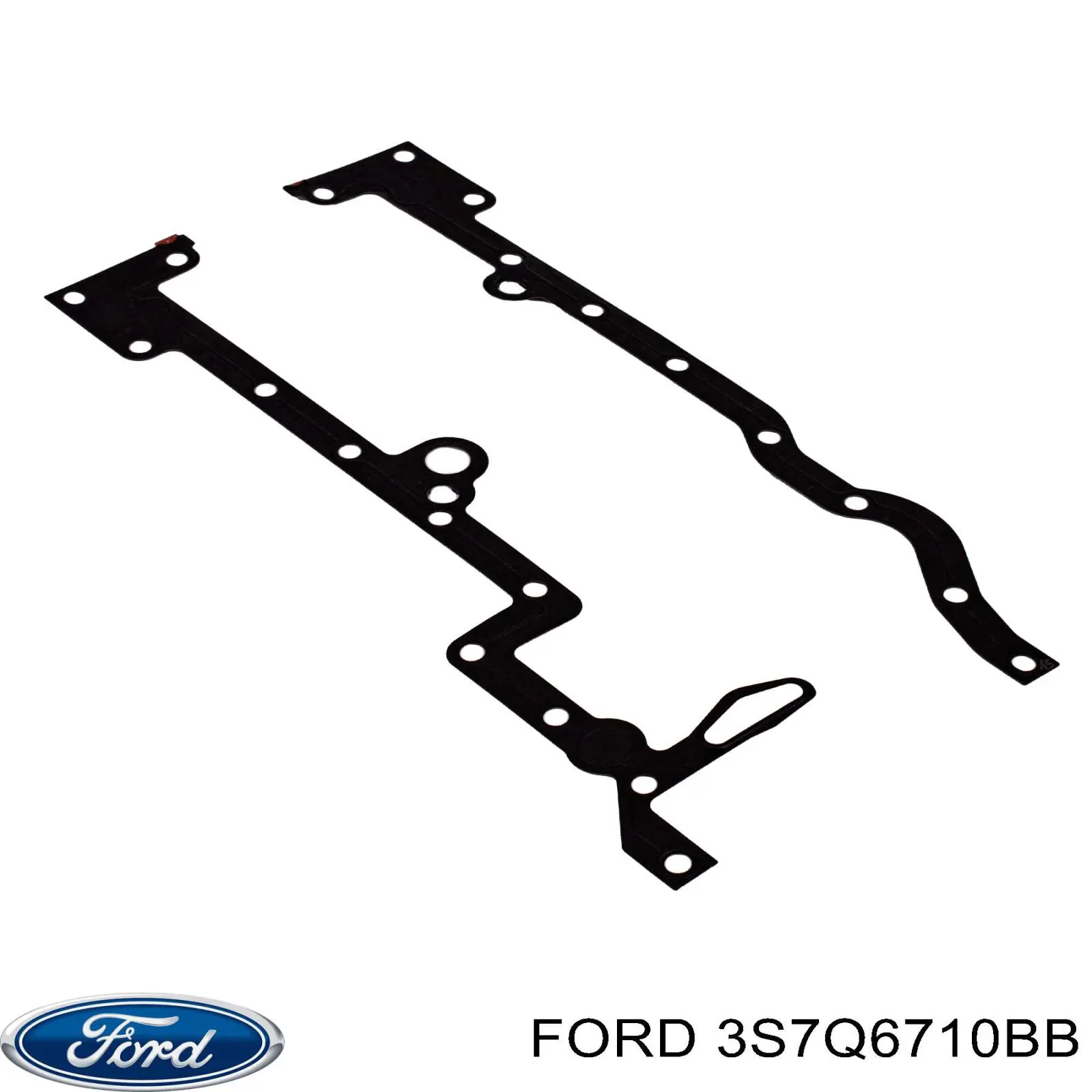3S7Q 6710 BB Ford junta, cárter de aceite, superior