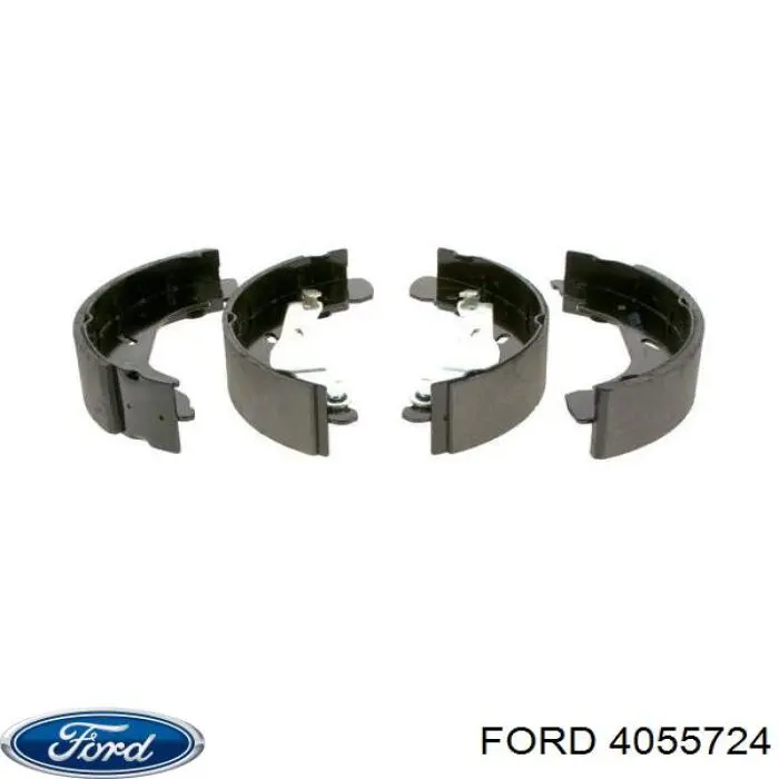 4055724 Ford zapatas de frenos de tambor traseras