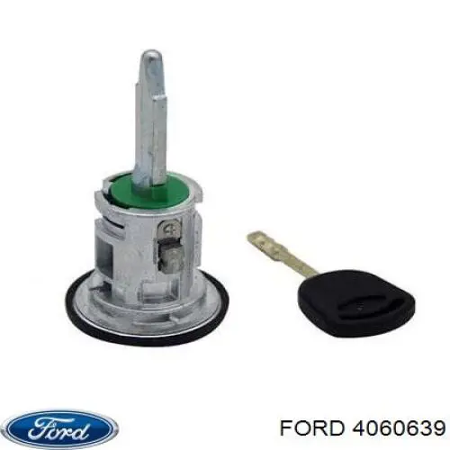  Cilindro de cerradura de puerta delantera izquierda para Ford Transit V184/5