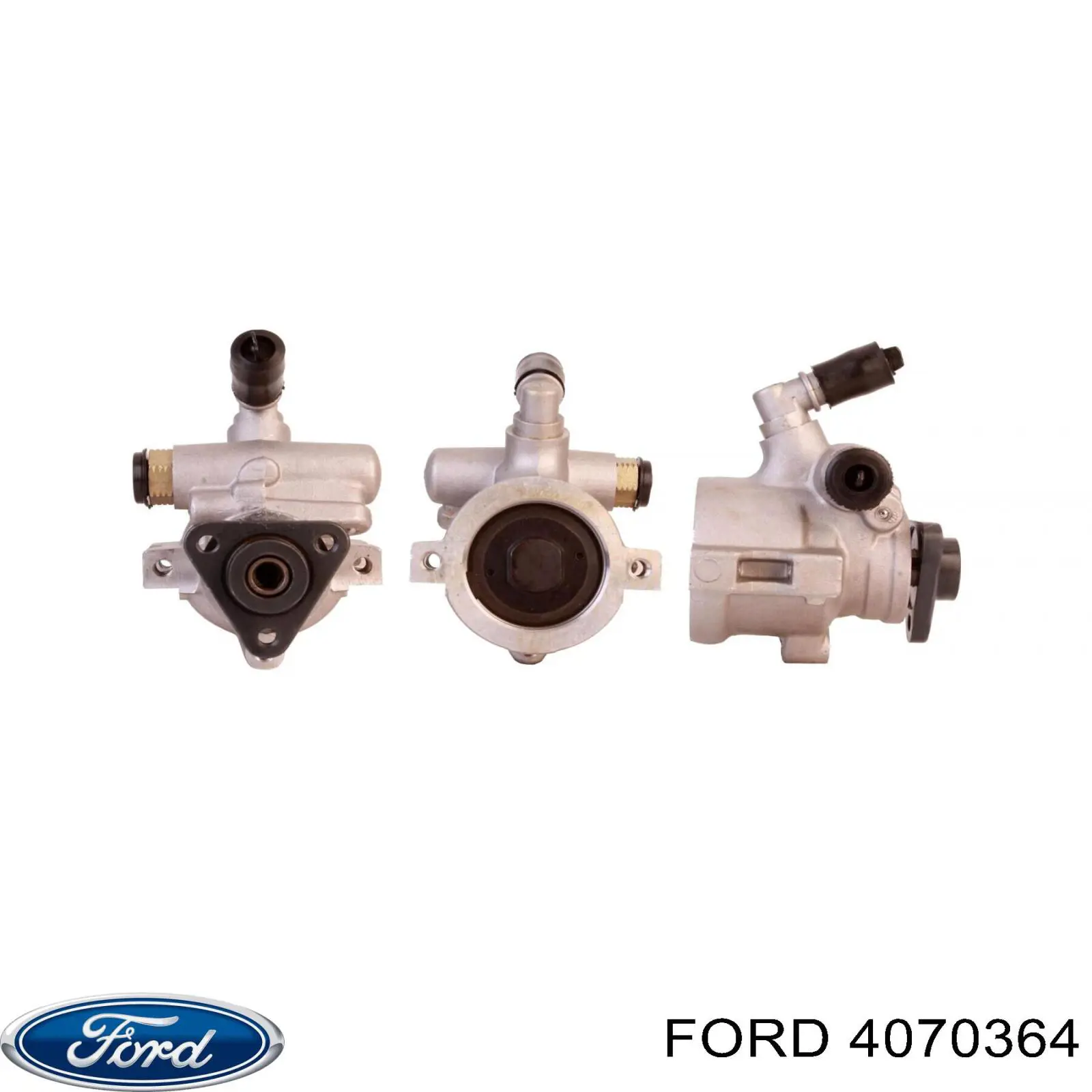 4070364 Ford bomba hidráulica de dirección