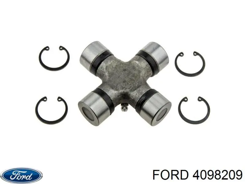 4098209 Ford árbol cardán, eje delantero