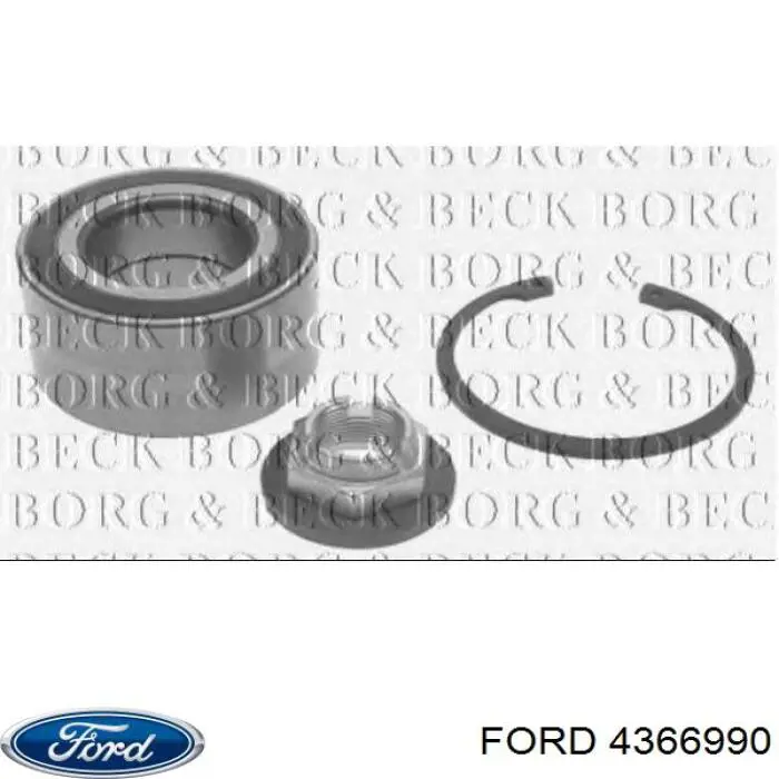 4366990 Ford cojinete de rueda delantero