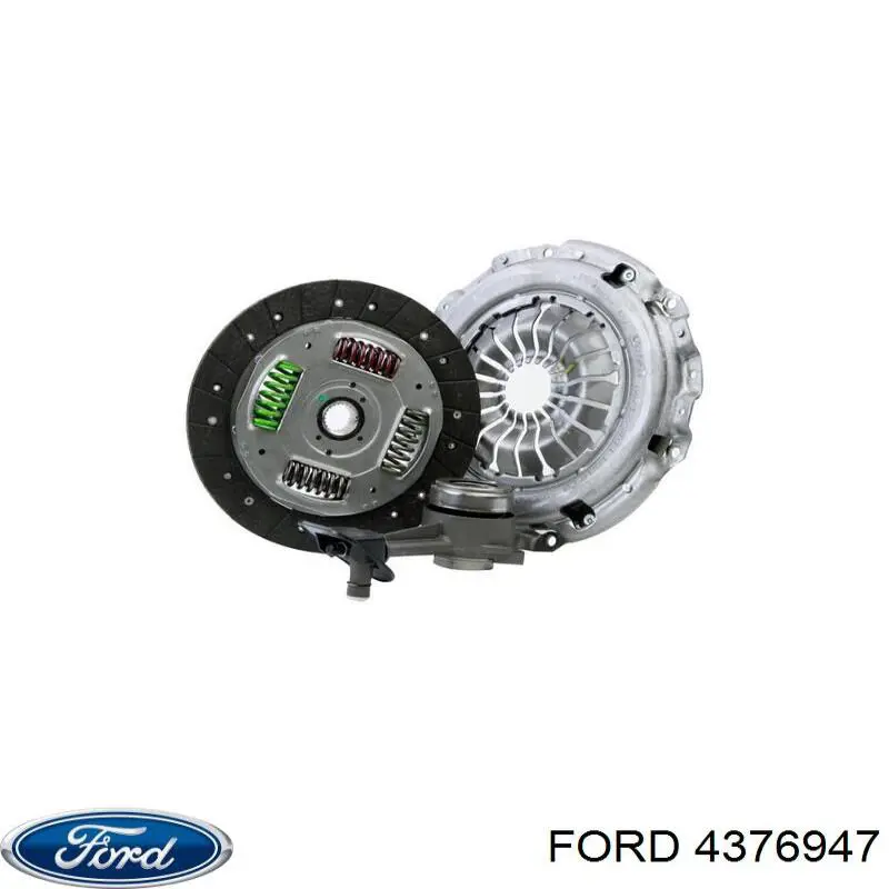 4376947 Ford kit de embrague (3 partes)