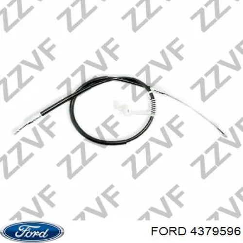 4379596 Ford cable de freno de mano trasero derecho/izquierdo