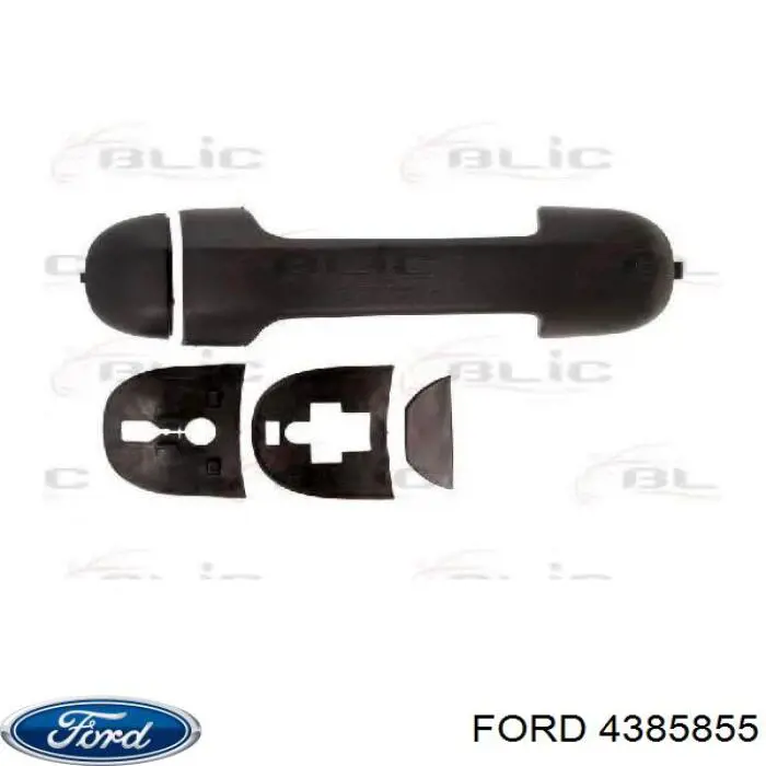 4385855 Ford tirador de puerta exterior delantero