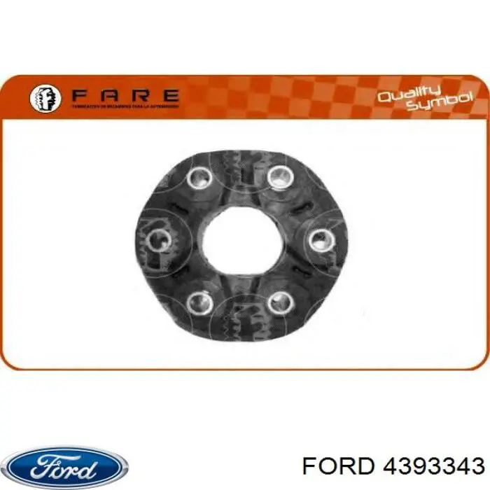 4393343 Ford acoplamiento elástico del cardán