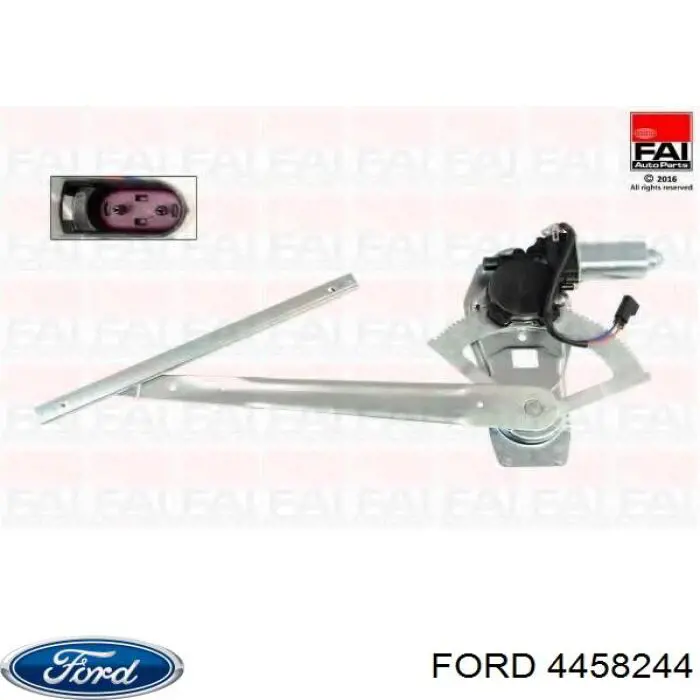  Mecanismo de elevalunas, puerta delantera derecha para Ford Transit V184/5