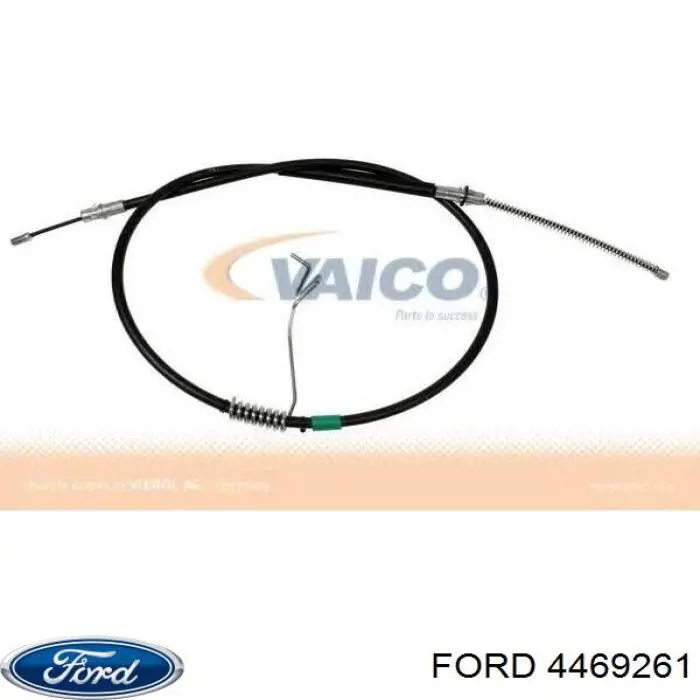 4469261 Ford cable de freno de mano trasero izquierdo