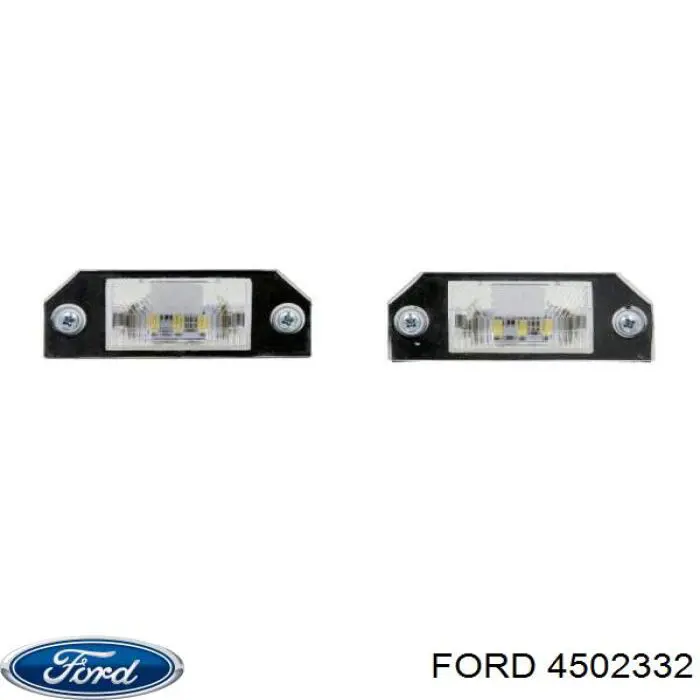 4502332 Ford piloto de matrícula