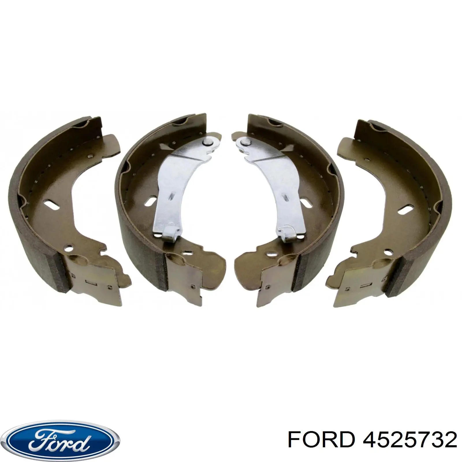 4525732 Ford zapatas de frenos de tambor traseras