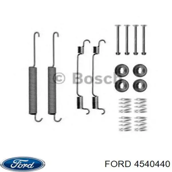 4540440 Ford kit de montaje, zapatas de freno traseras