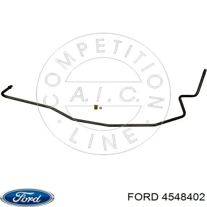 4548402 Ford manguera hidráulica, dirección, de mecanismo dirección a depósito