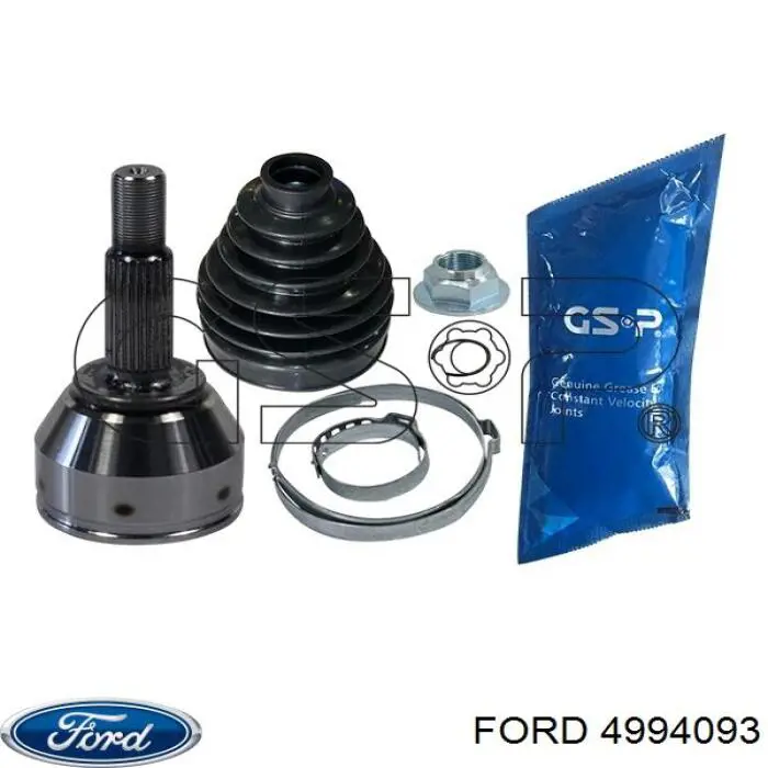 4994093 Ford árbol de transmisión delantero izquierdo