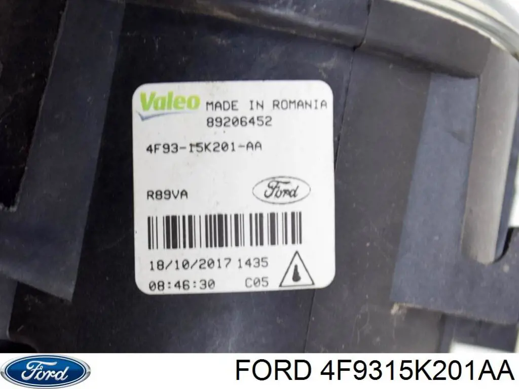 4F9315K201AA Ford faro antiniebla izquierdo / derecho