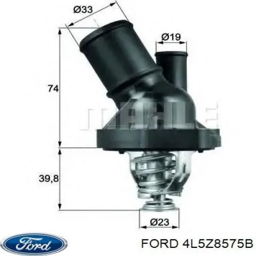 Termostato 4L5Z8575B Ford