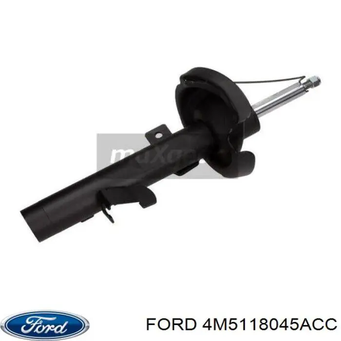 4M5118045ACC Ford amortiguador delantero izquierdo