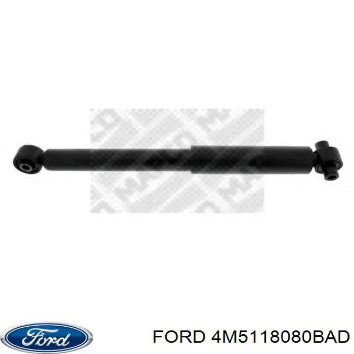 4M5118080BAD Ford amortiguador trasero