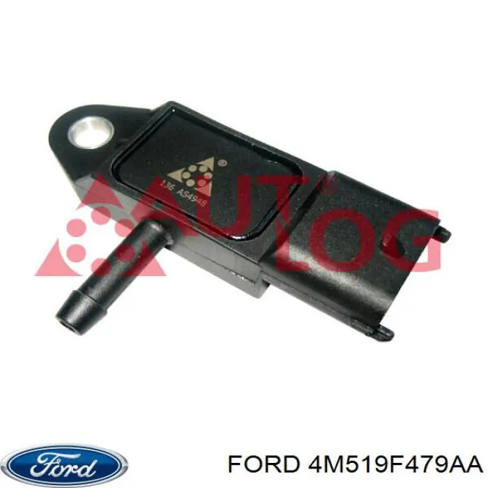 4M519F479AA Ford sensor de presion del colector de admision