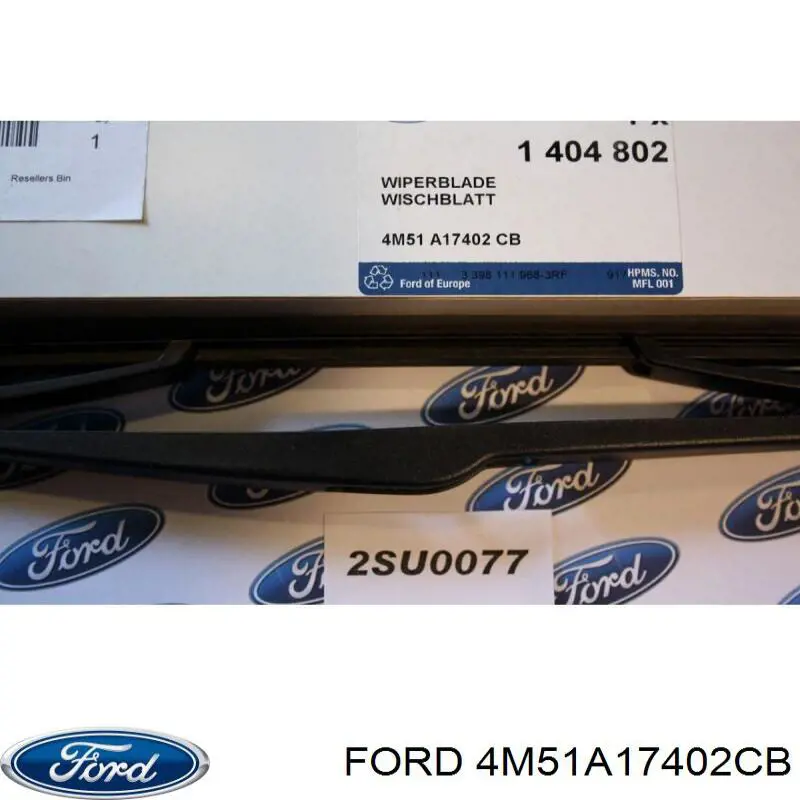 4M51A17402CB Ford limpiaparabrisas de luna trasera