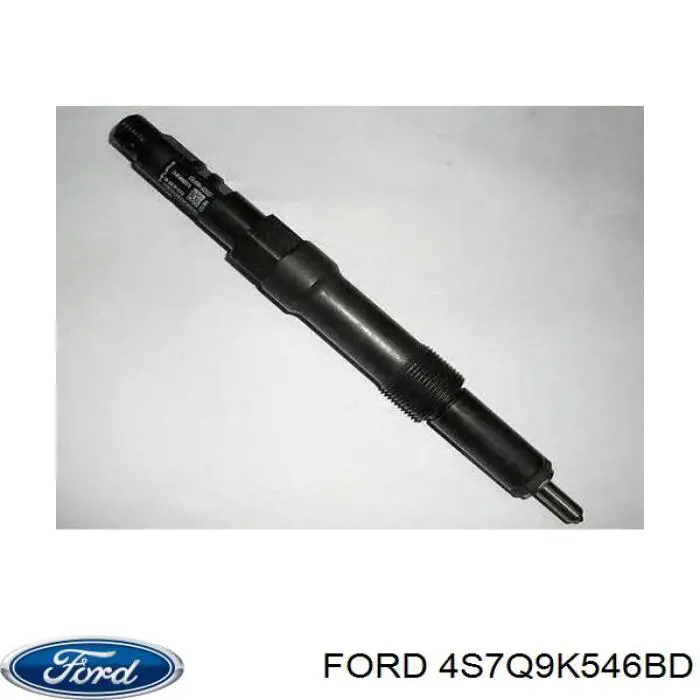 4S7Q9K546BD Ford inyector de combustible