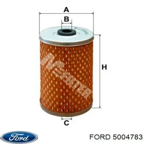 5004783 Ford filtro combustible