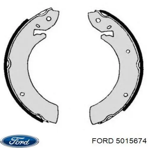 6079620 Ford zapatas de frenos de tambor traseras