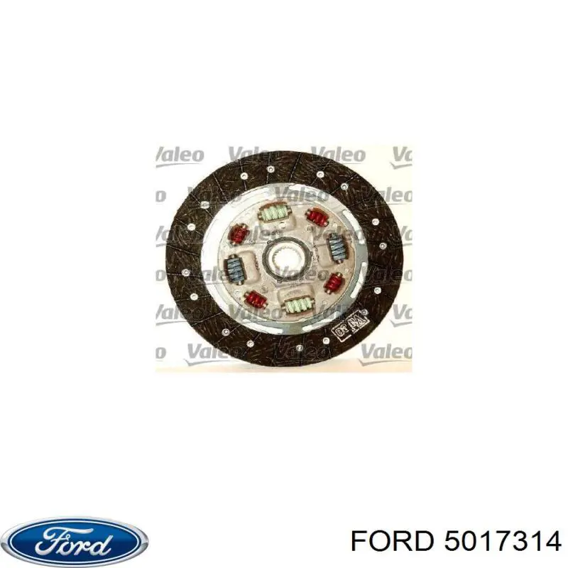 5017314 Ford kit de embrague (3 partes)