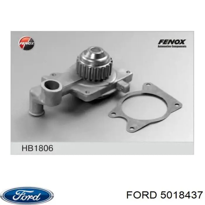 5018437 Ford bomba de agua