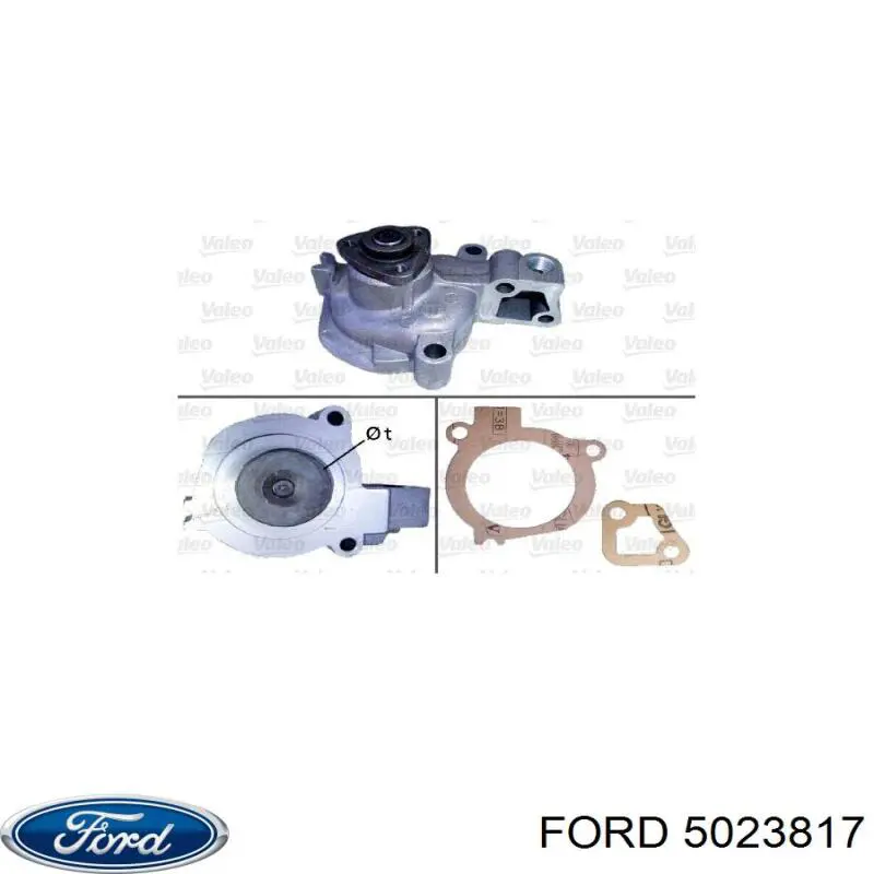 5023817 Ford bomba de agua