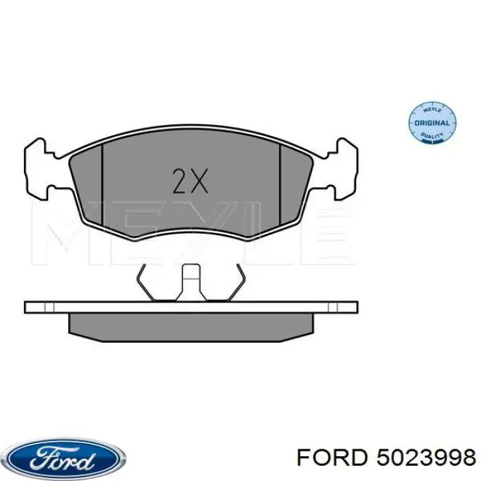 5023998 Ford pastillas de freno delanteras