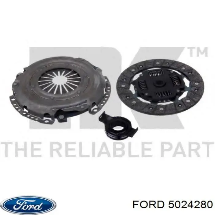 5024280 Ford kit de embrague (3 partes)