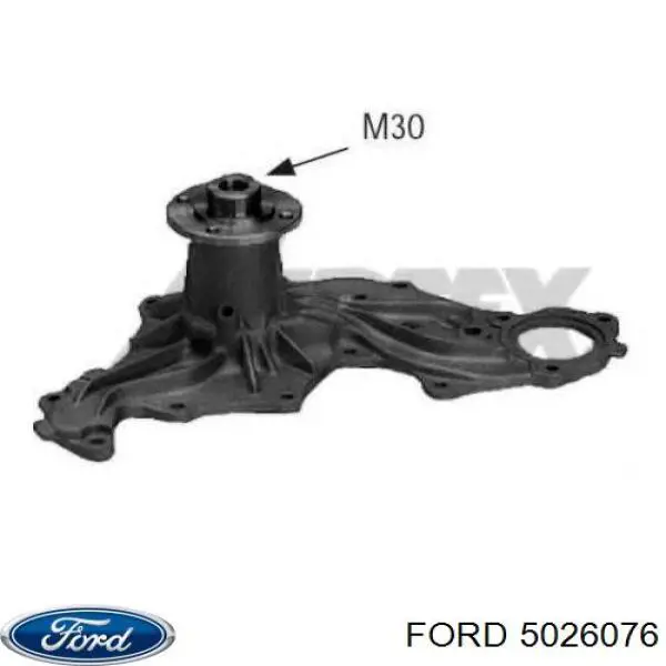 5026076 Ford bomba de agua