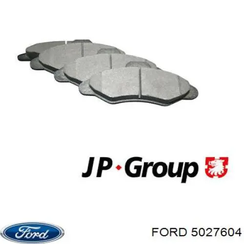 5027604 Ford pastillas de freno delanteras