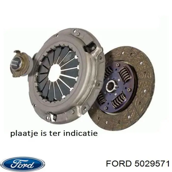 5029571 Ford kit de embrague (3 partes)