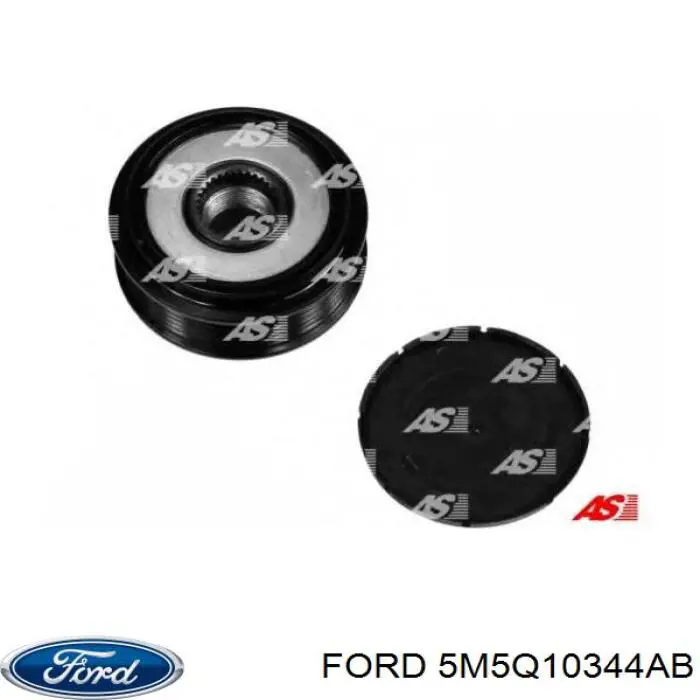 5M5Q10344AB Ford poleas juego de piezas