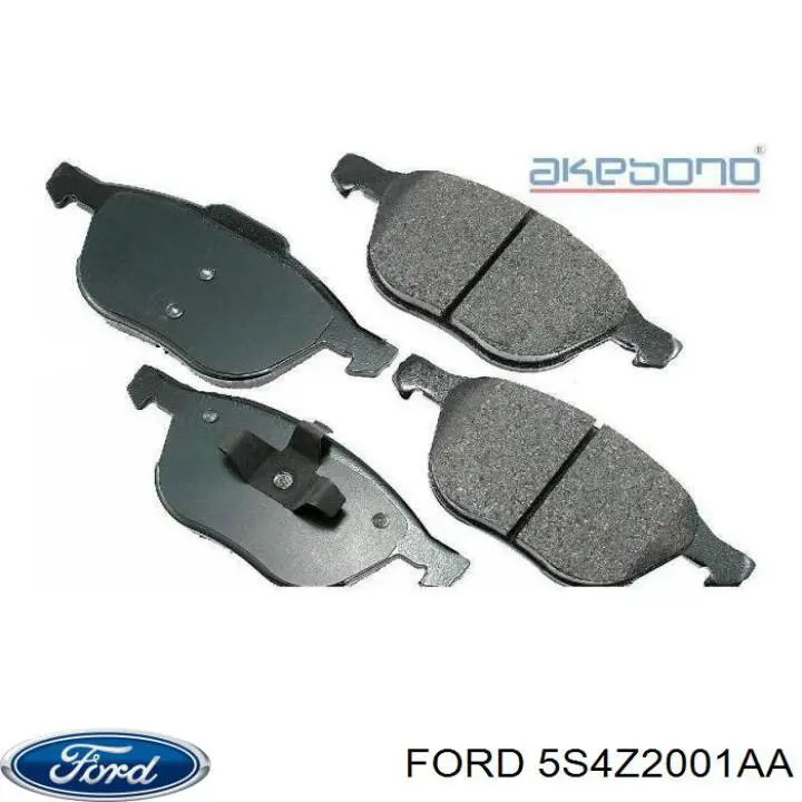 5S4Z2001AA Ford pastillas de freno delanteras