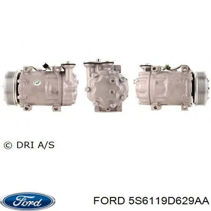 5S6119D629AA Ford compresor de aire acondicionado