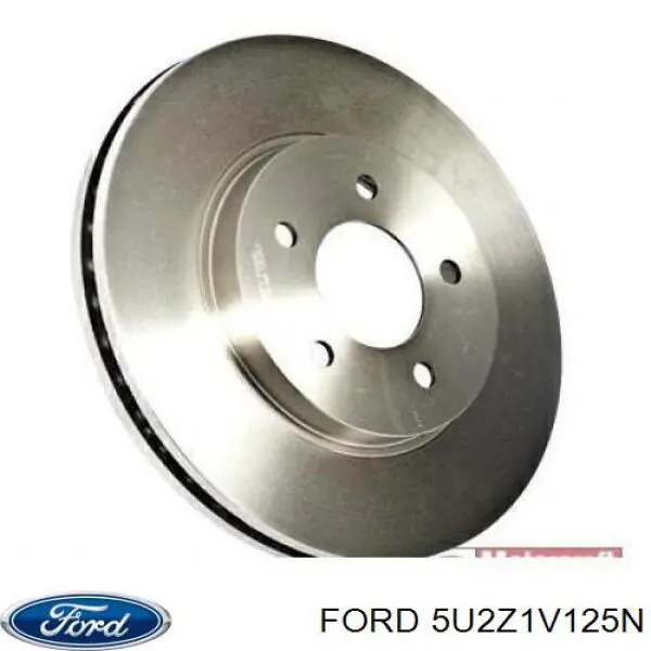 5U2Z1V125N Ford freno de disco delantero