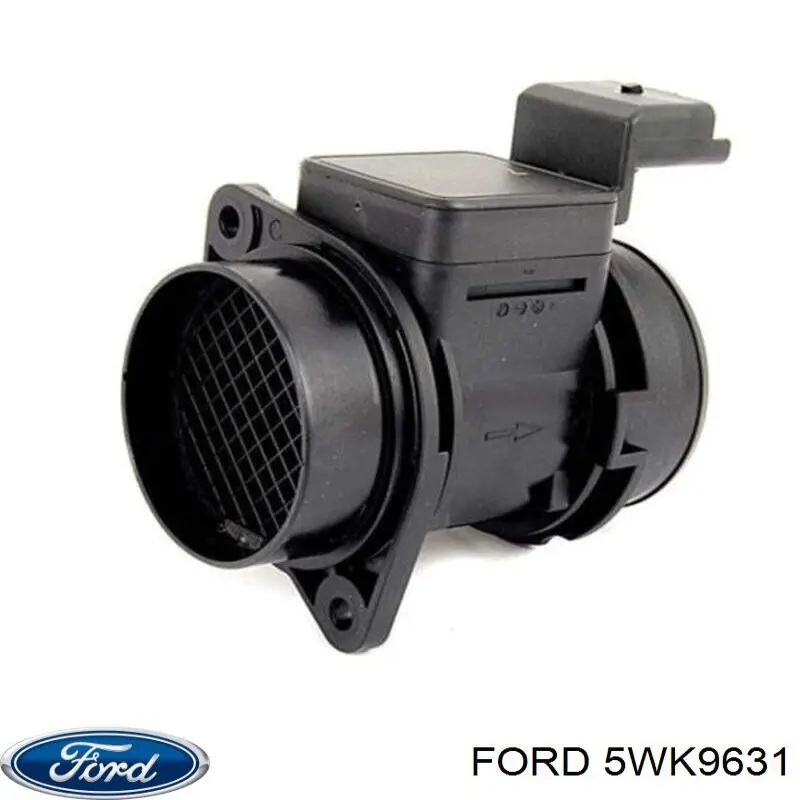 5WK9631 Ford sensor de flujo de aire/medidor de flujo (flujo de aire masibo)