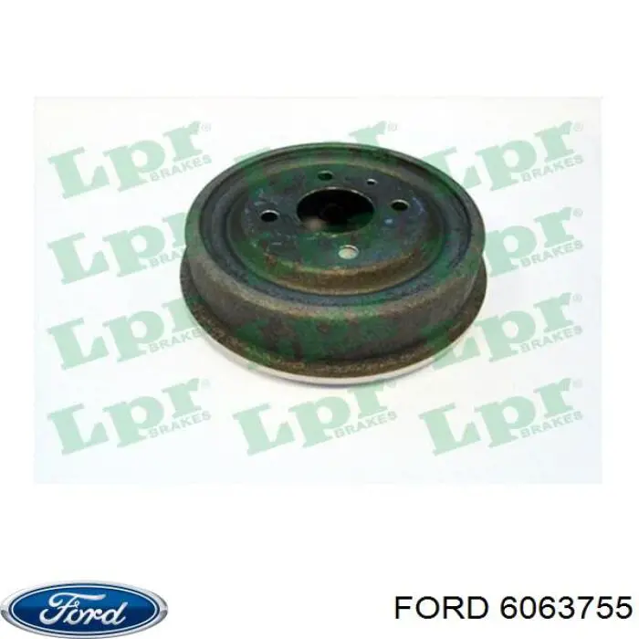 6063755 Ford freno de tambor trasero