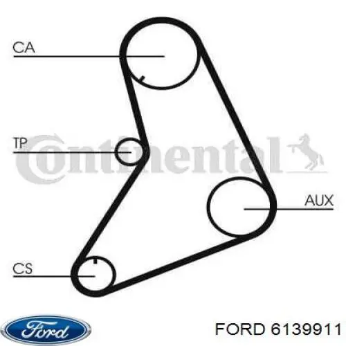 6139911 Ford correa distribucion