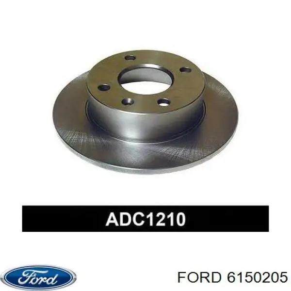 6150205 Ford freno de disco delantero