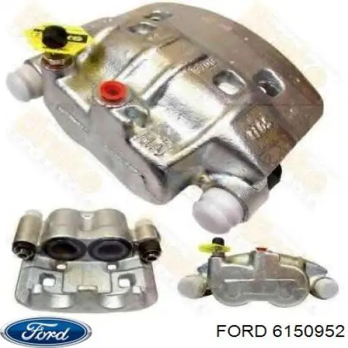 1660025 Ford pinza de freno delantera derecha