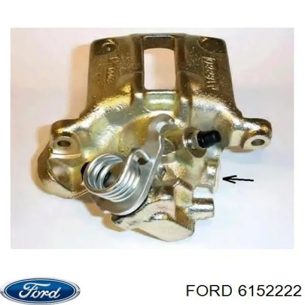 6152222 Ford pinza de freno trasero derecho