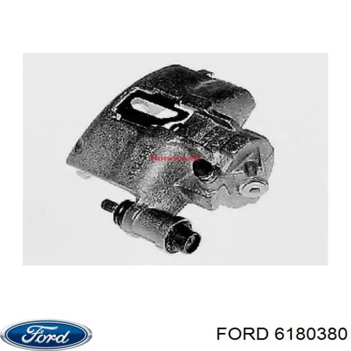 91AB2B302BA Ford pinza de freno delantera izquierda