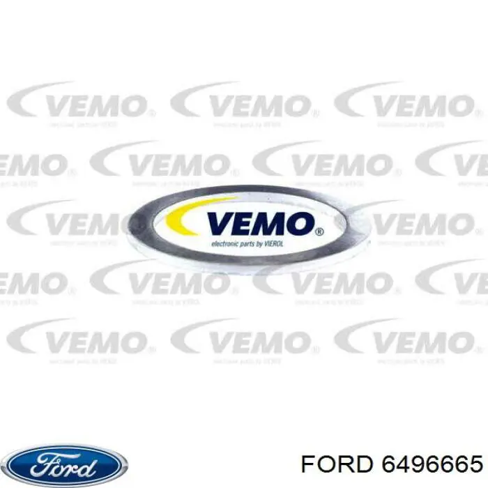 6496665 Ford sensor, temperatura del refrigerante (encendido el ventilador del radiador)