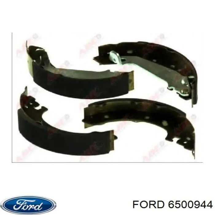 6500944 Ford zapatas de frenos de tambor traseras