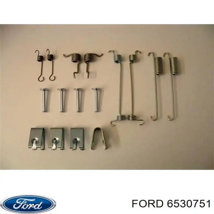 6530751 Ford kit de montaje, zapatas de freno traseras